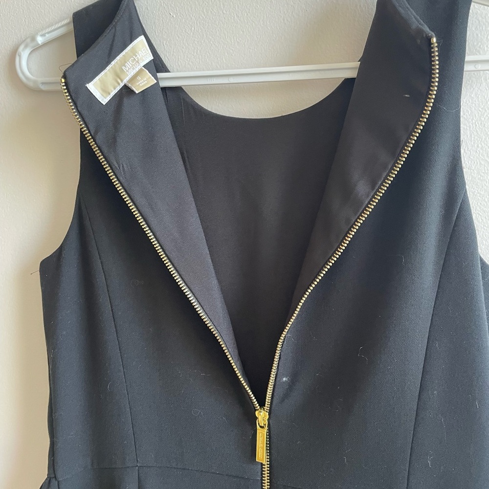 Michael Kors Black Peplum Sheath Mini Dress - Picture 11 of 14